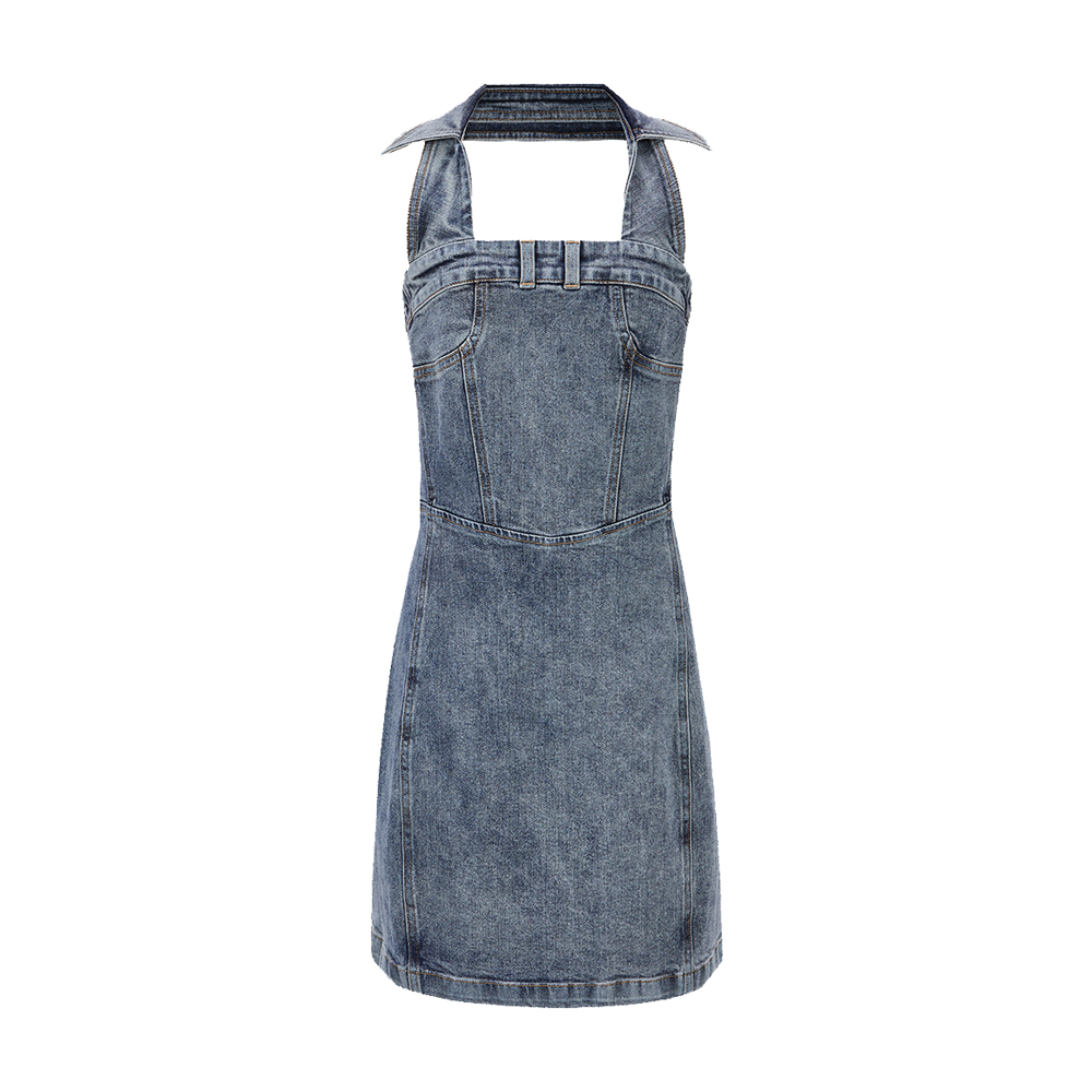 Denim Vest Dress