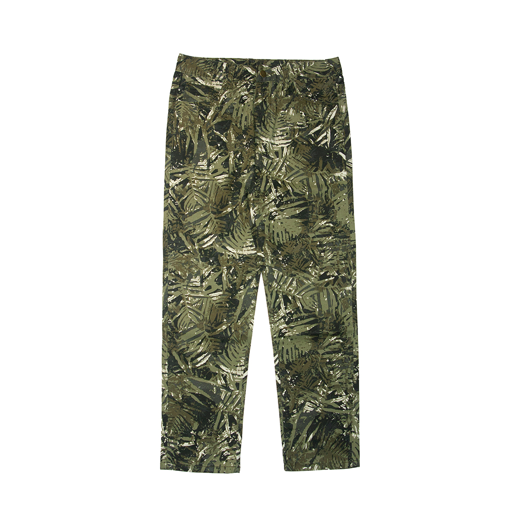 Green Printed pants