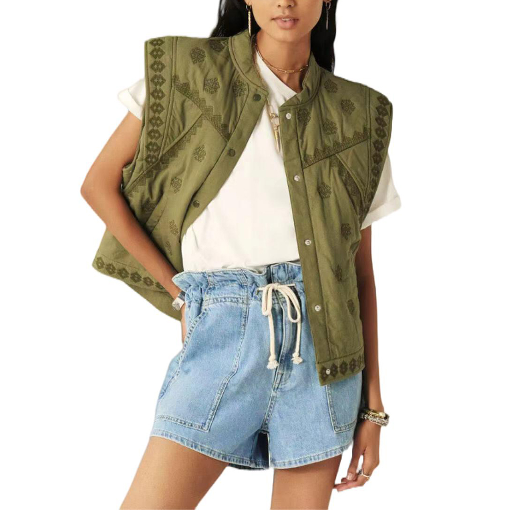 String Mini Denim shorts