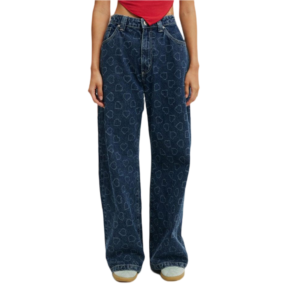 Embroidery Super Baggy Jean