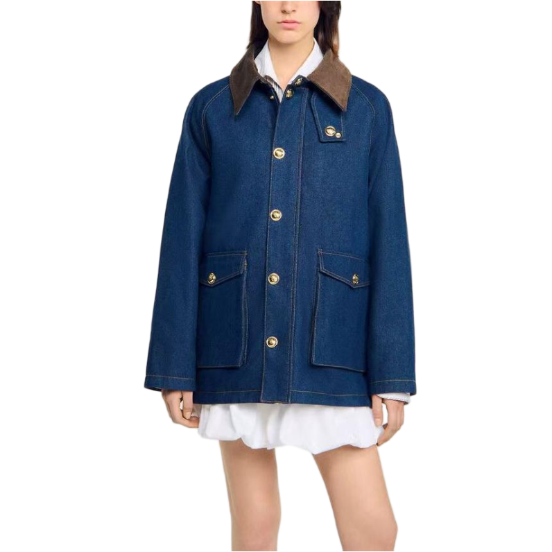 Dark Blue Denim Jacket